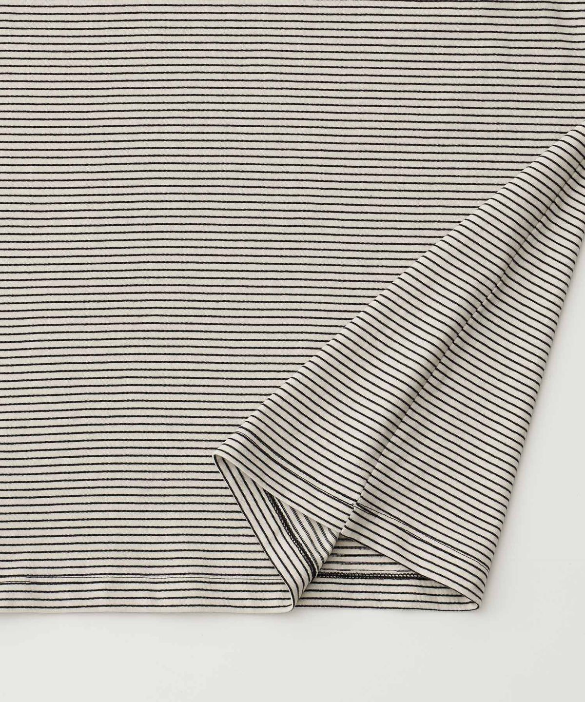 어나더 오피스(ANOTHER OFFICE) Basis Border Pocket Tee (Off White)