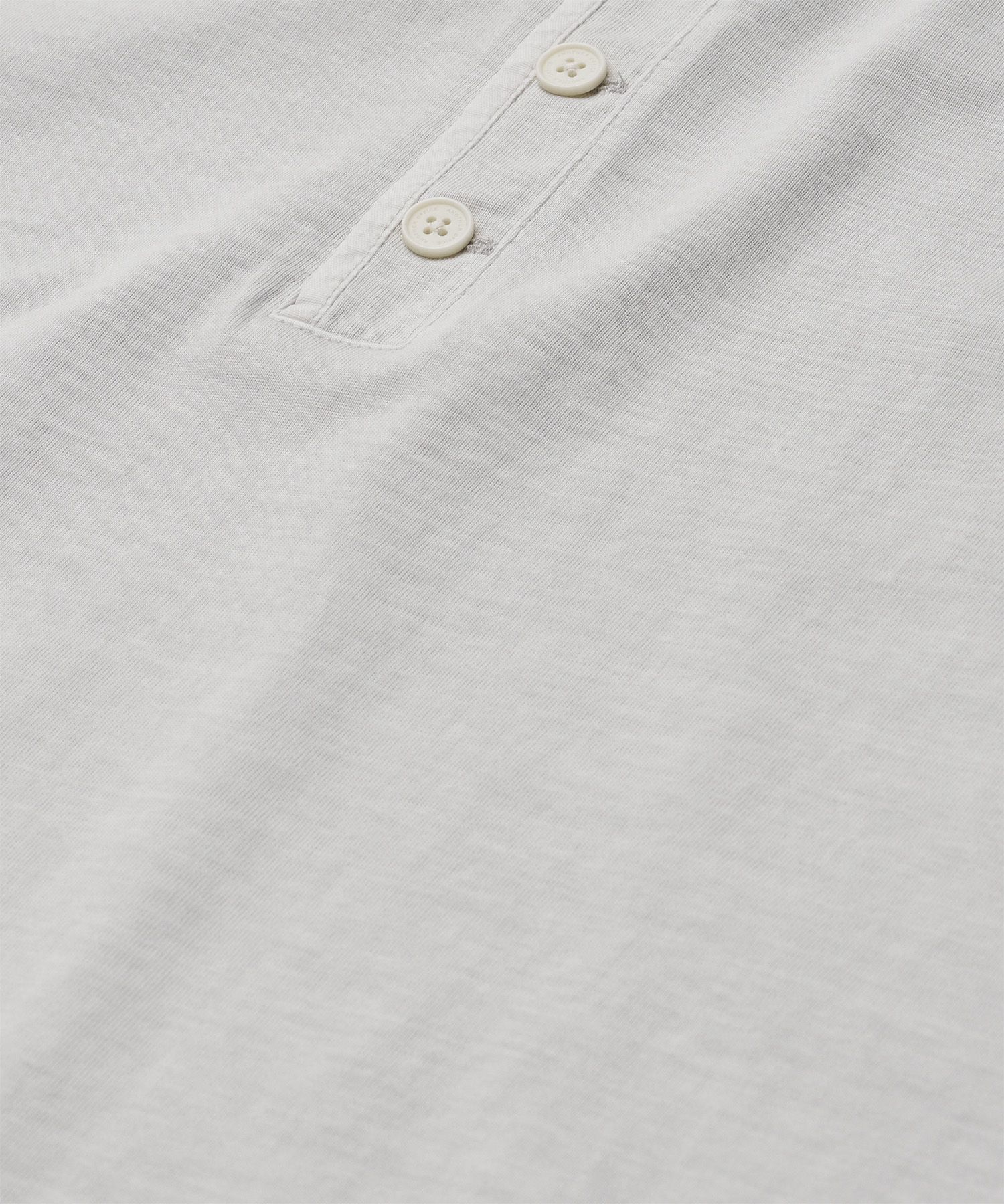 MUSINSA公式 | ANOTHER OFFICE French Henry Neck Garment Tee (Dove Gray)