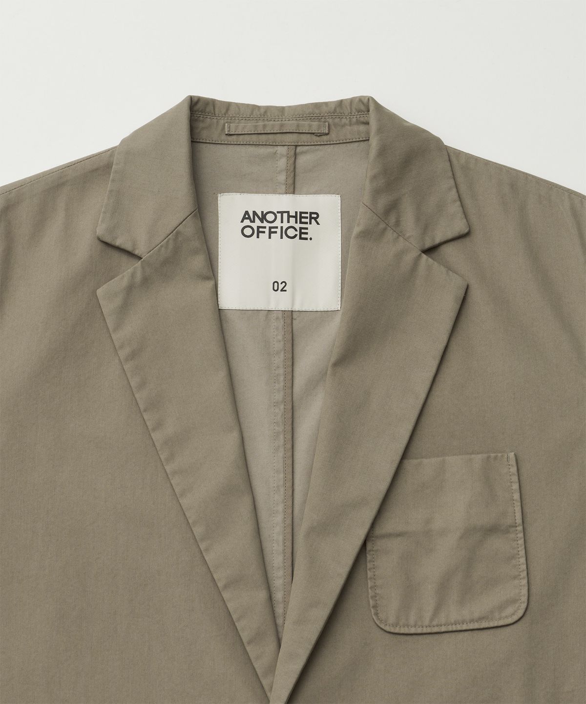 어나더 오피스(ANOTHER OFFICE) Santiago Garment Jacket (Sand Beige)