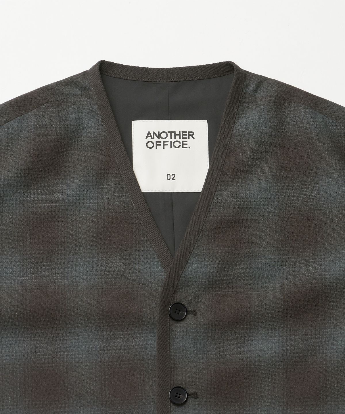 어나더 오피스(ANOTHER OFFICE) Legacy Lounge Jacket (Japanese Check)