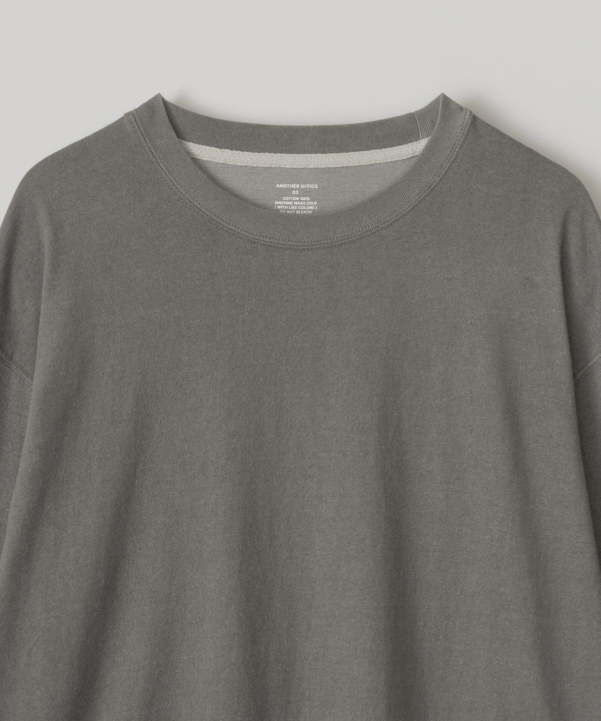 어나더 오피스(ANOTHER OFFICE) Homeboy Crewneck T (Dark Gray)