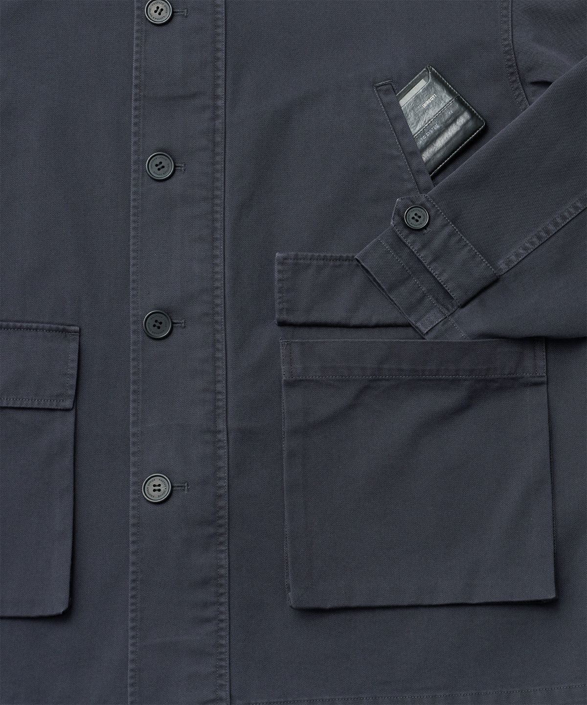 어나더 오피스(ANOTHER OFFICE) Mountaineer Garment Jacket (Smoky Indigo)