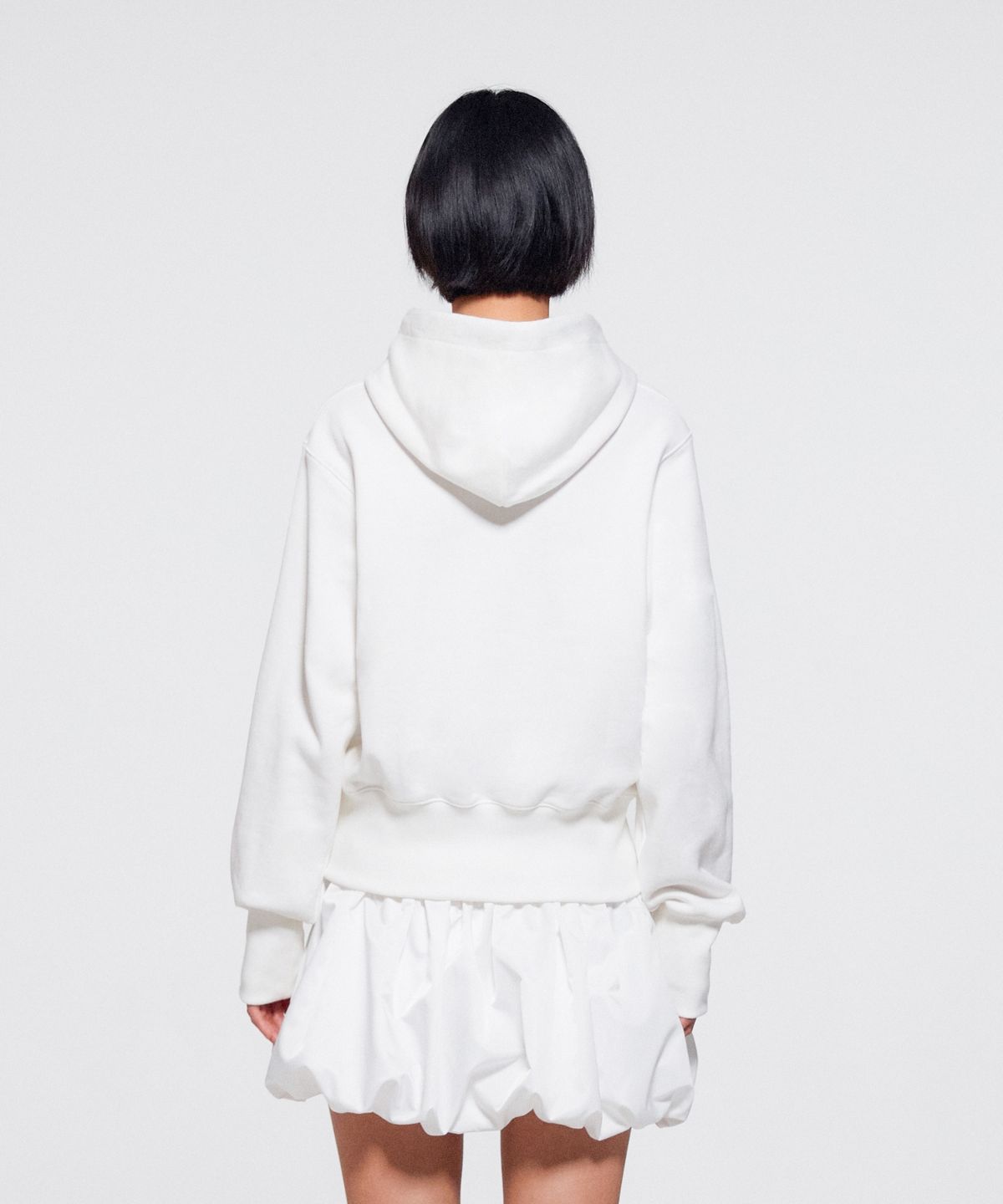 이알에이(ERA) UNISEX ERA HEAVY HOODIE - WHITE