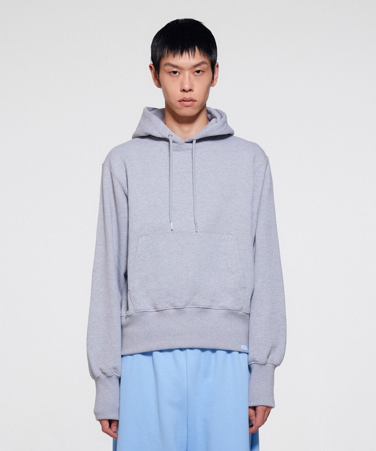 이알에이(ERA) UNISEX ERA HEAVY HOODIE - WHITE MELANGE