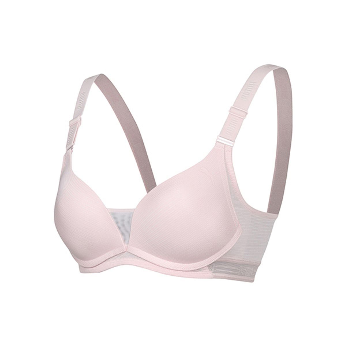 푸마 바디웨어(PUMA BODYWEAR) 여성 에어 브리지 브라팬티 핑크