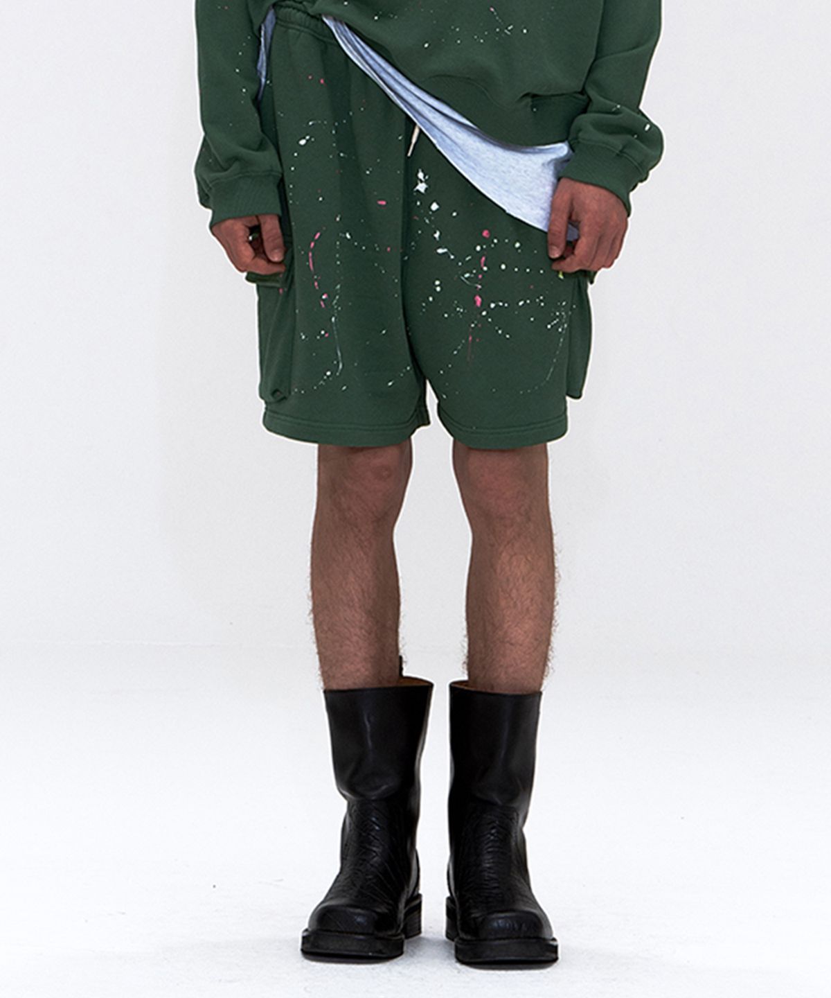 에르에르(ERER) [UN] Painting Brushstroke Sorts Khaki