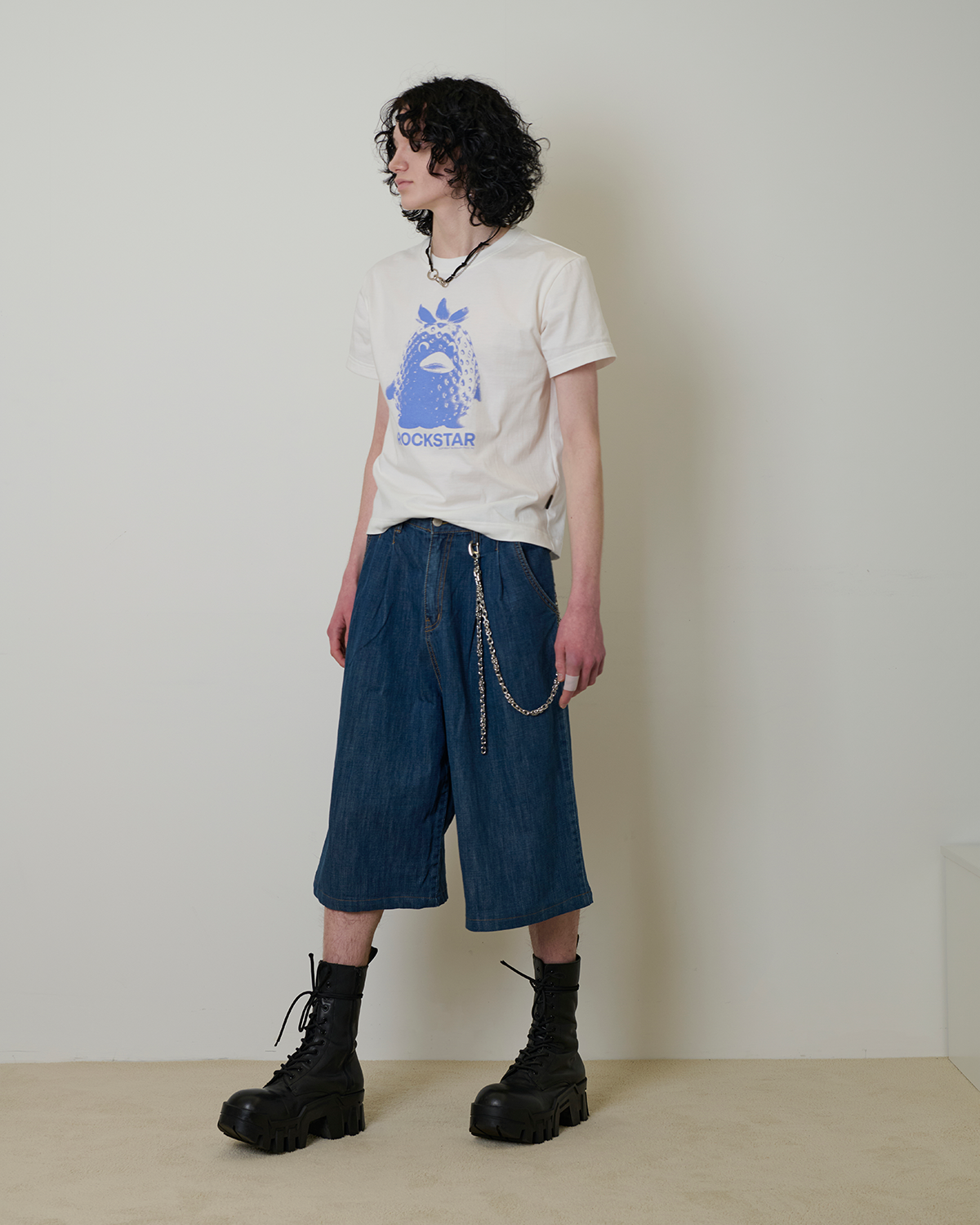 조거쉬(JOEGUSH) Rock Duck T-shirt (White)
