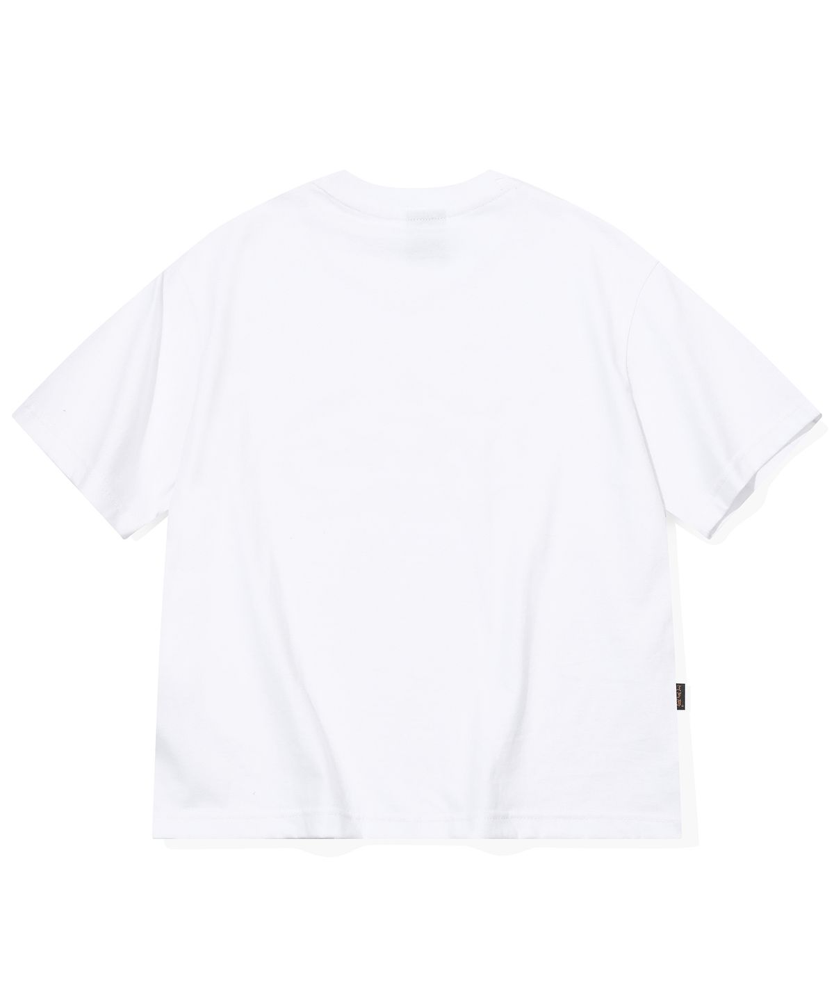 이퓨원트(IFYOUWANT) Vintage Logo Crop TEE white