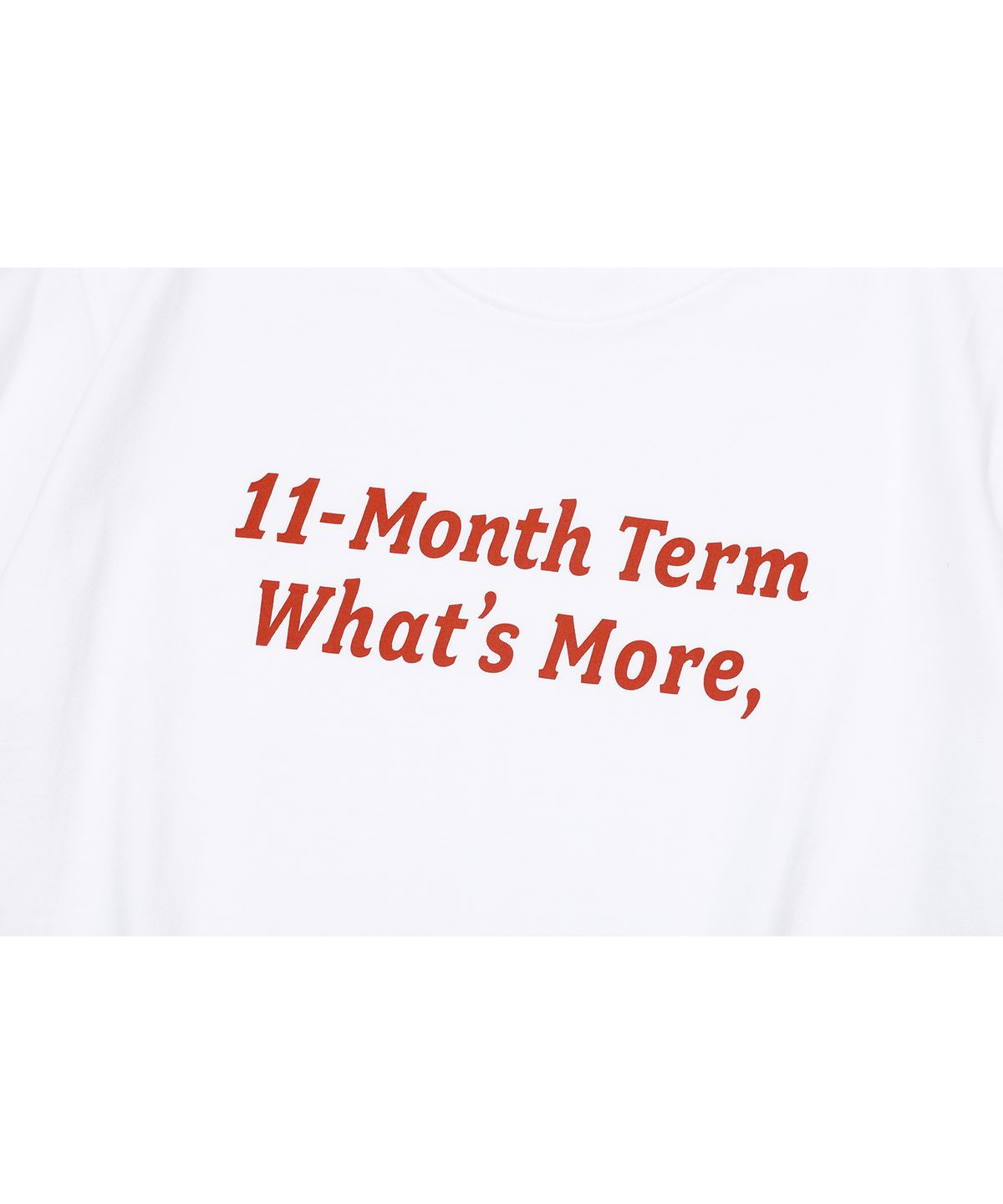 이퓨원트(IFYOUWANT) Whats more Crop TEE white