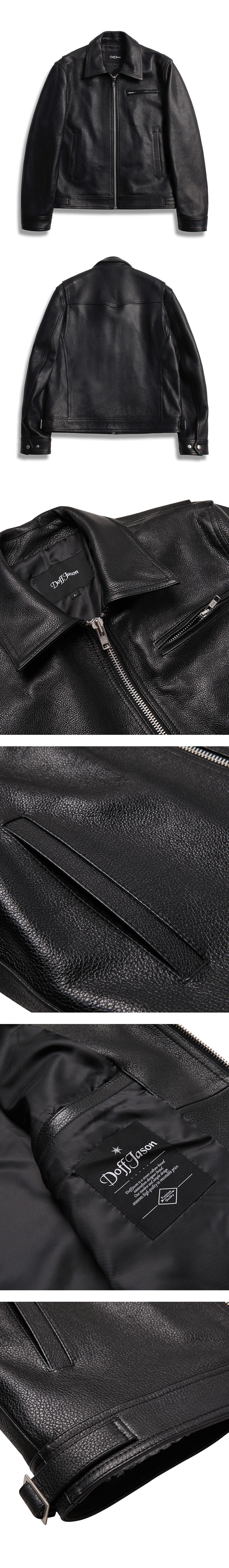 MUSINSA公式 | DOFFJASON COWHIDE SINGLE JACKET