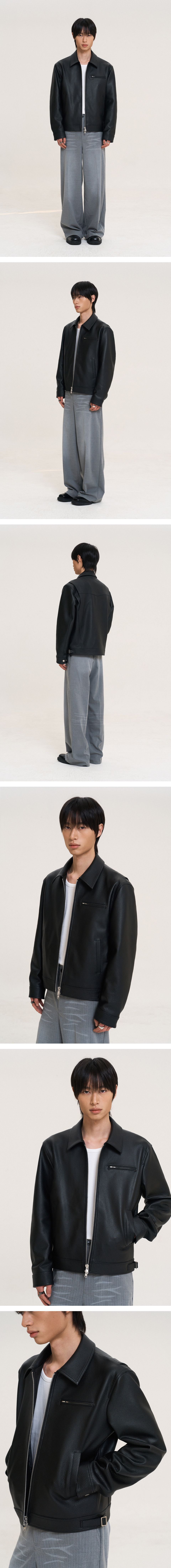 MUSINSA公式 | DOFFJASON COWHIDE SINGLE JACKET