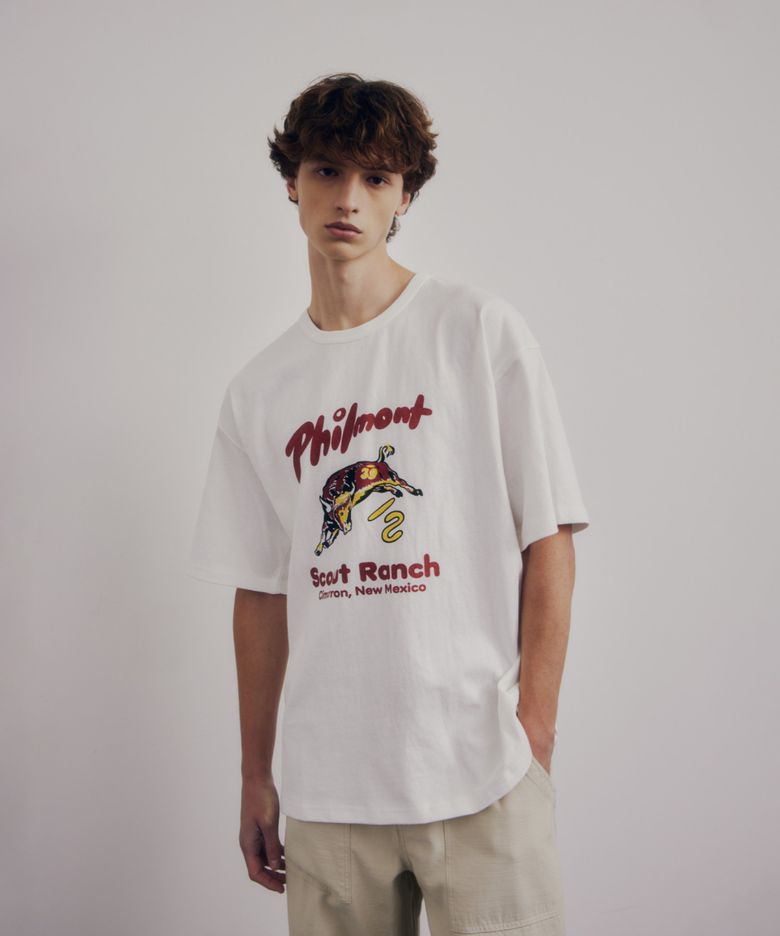 MUSINSA ESPIONAGE Philmont SR Heavyweight Tee Vintage Black