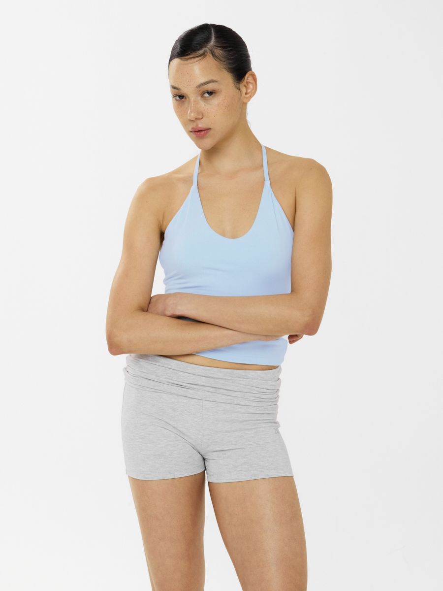 MUSINSA | GLOWNY AIR HALTER NECK TANK (4 Colors)