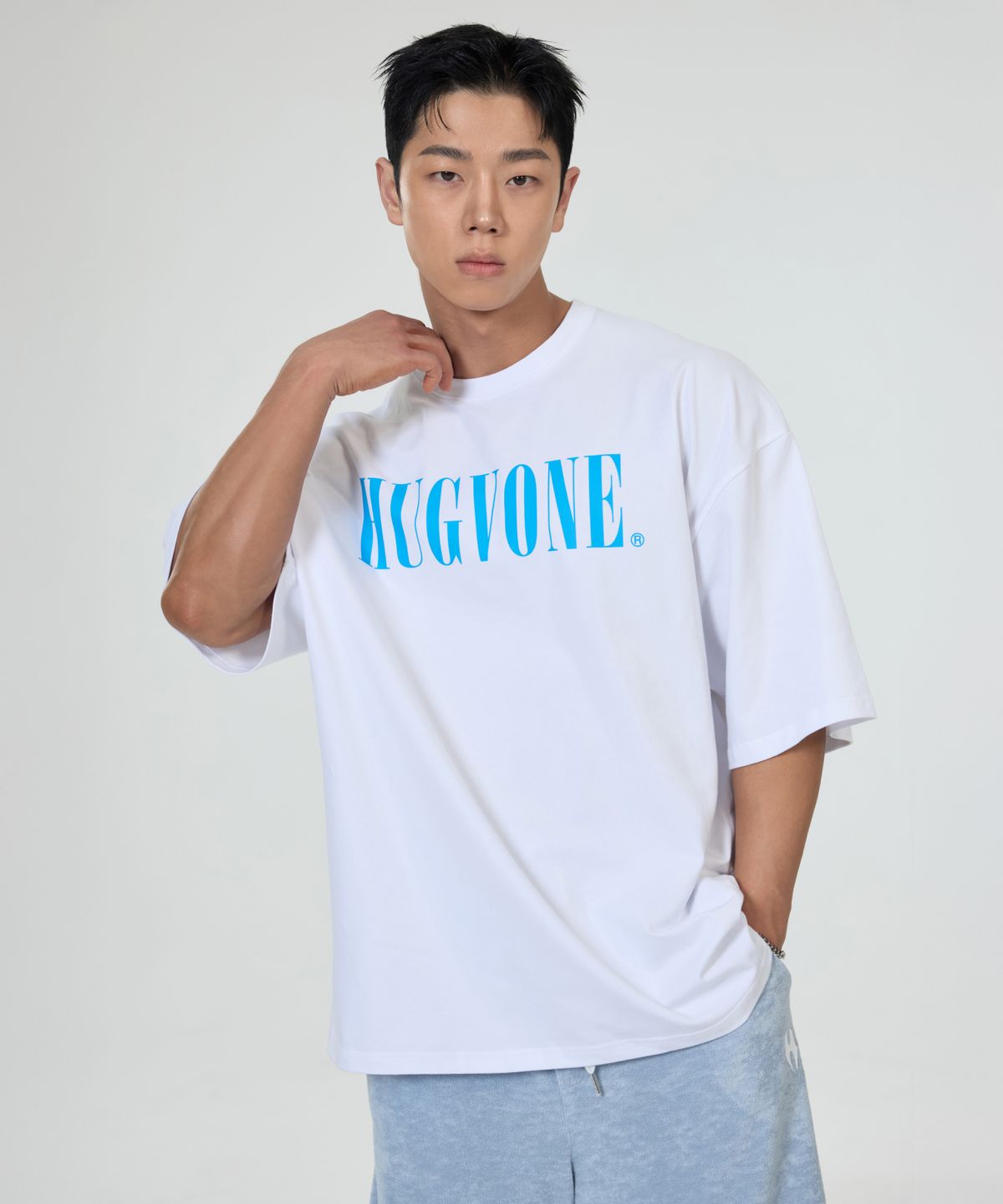 허그본(HUGVONE) 데일리 오버핏 숏슬리브 3컬러