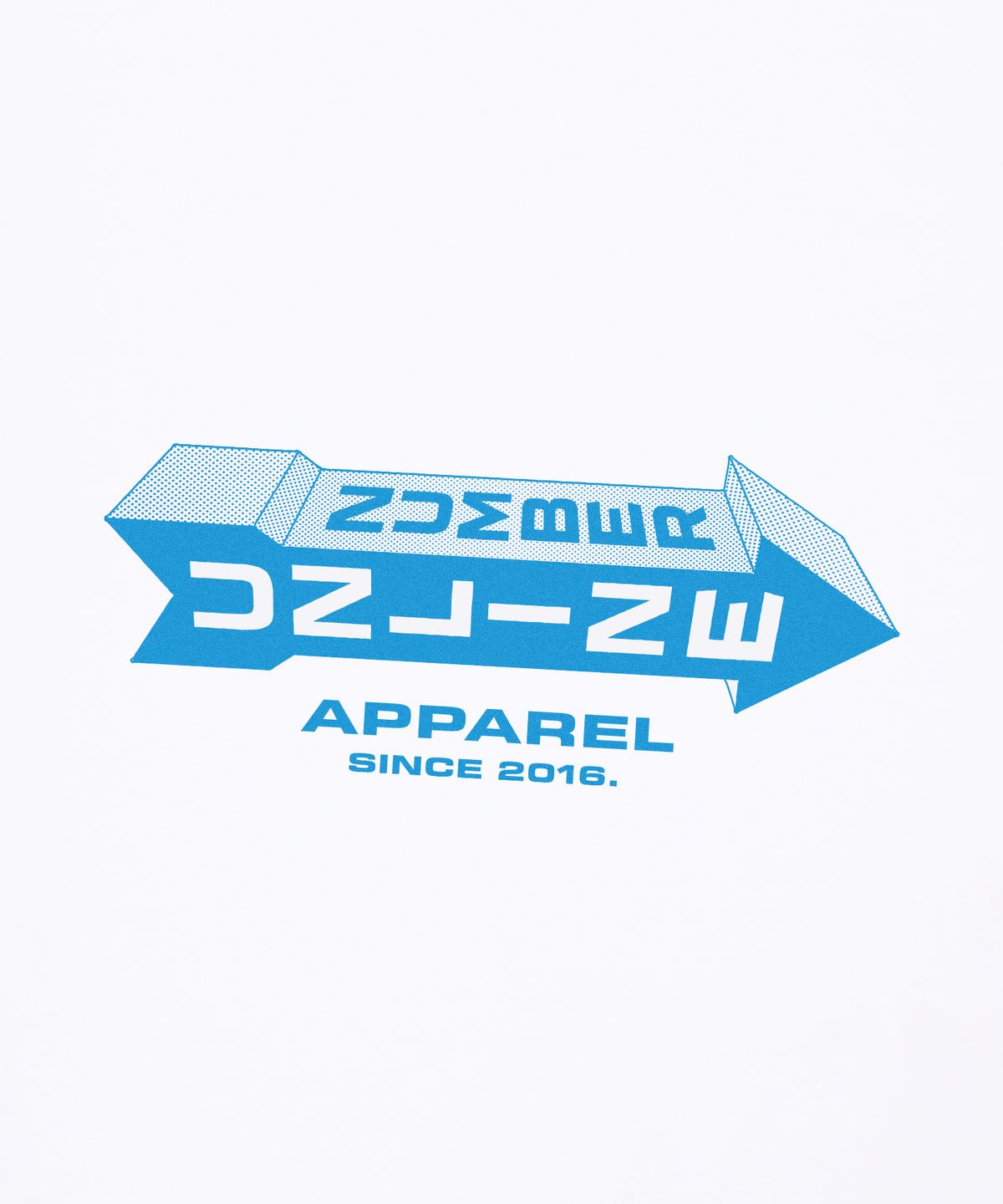 카멜워크(CAMEL WORK) 언라인 넘버 반팔티셔츠(화이트)