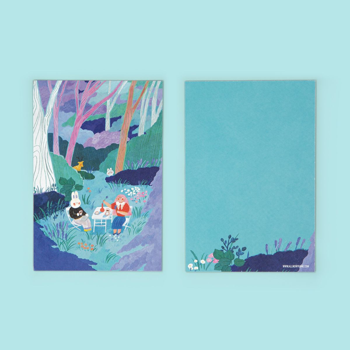 올뉴프레임(ALL NEW FRAME) ANF 일러스트 엽서 -Forest 2종
