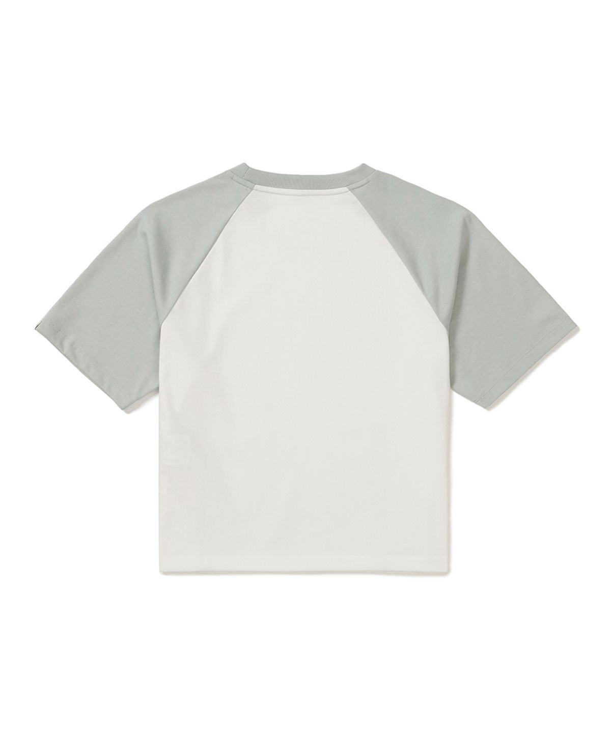 스노우피크 어패럴(SNOWPEAK APPAREL) 에어로쿨 여성 배색 크롭 반팔 티셔츠 (S25MWFTS75) Mint