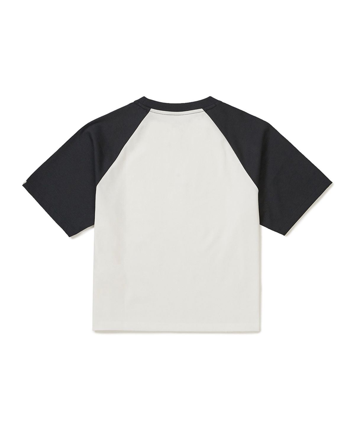 스노우피크 어패럴(SNOWPEAK APPAREL) 에어로쿨 여성 배색 크롭 반팔 티셔츠 (S25MWFTS75) Dark Navy