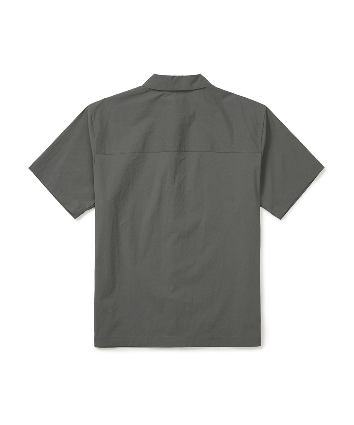 스노우피크 어패럴(SNOWPEAK APPAREL) 냉감 루트 반팔 셔츠 (S25MMRSH62) Dark Gray