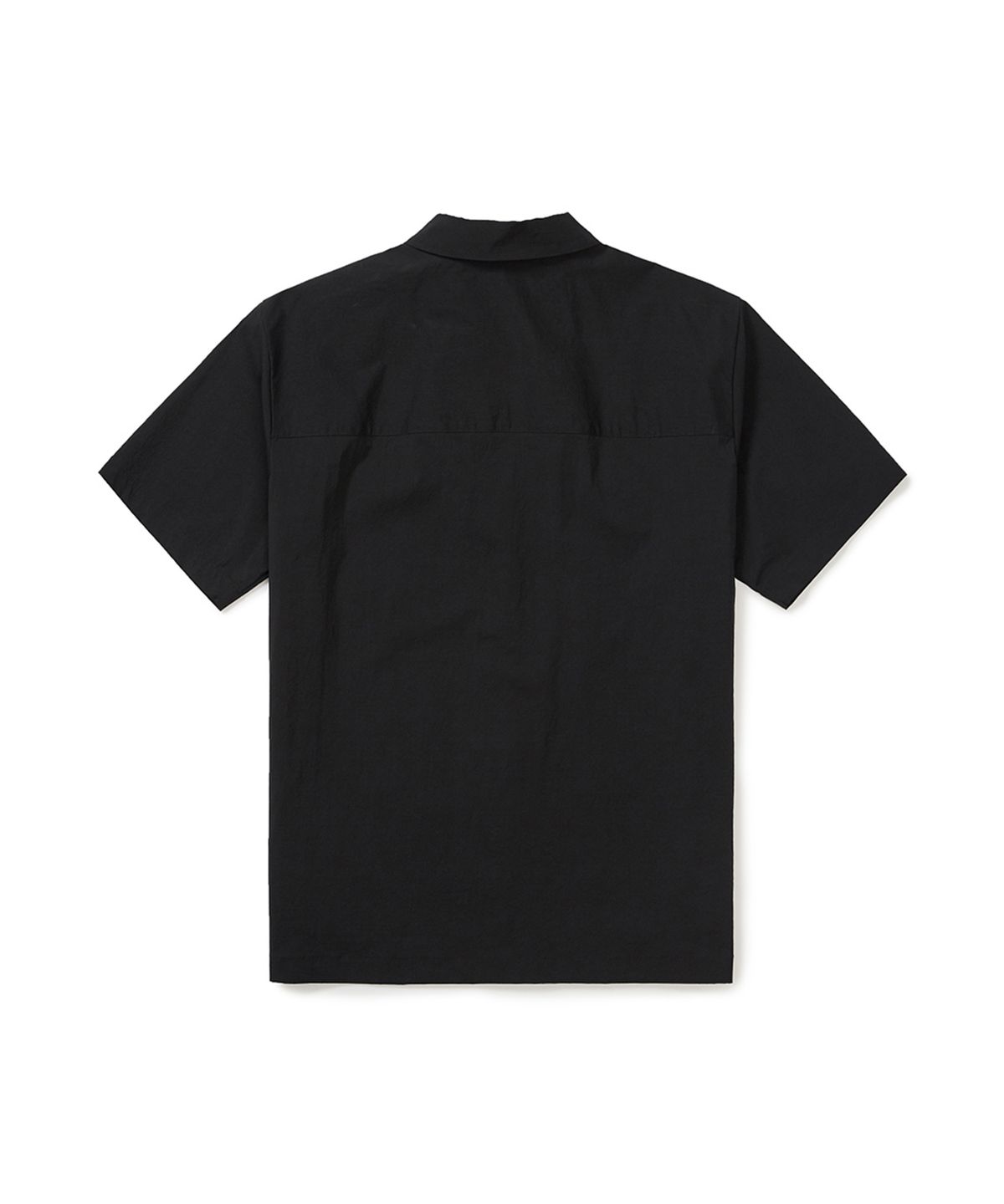 스노우피크 어패럴(SNOWPEAK APPAREL) 냉감 루트 반팔 셔츠 (S25MMRSH62) Black