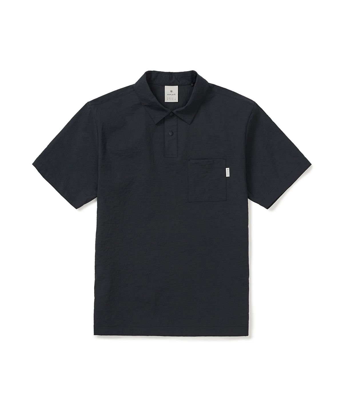 스노우피크 어패럴(SNOWPEAK APPAREL) 미닛 반팔 폴로 티셔츠 (S25MMFPS72) Dark Navy