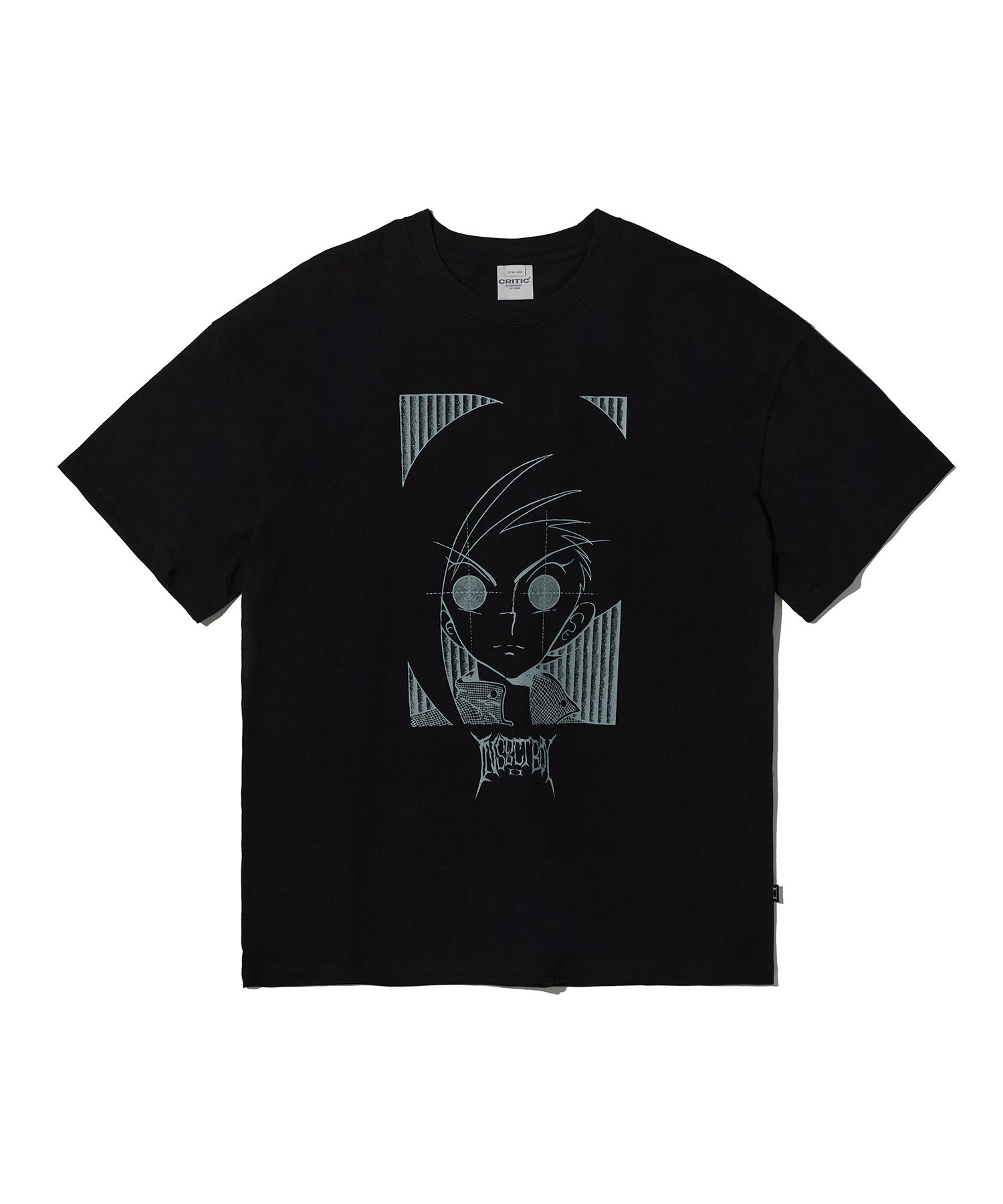 MUSINSA公式 | CRITIC 昆虫少年覚醒Tシャツ ブラック