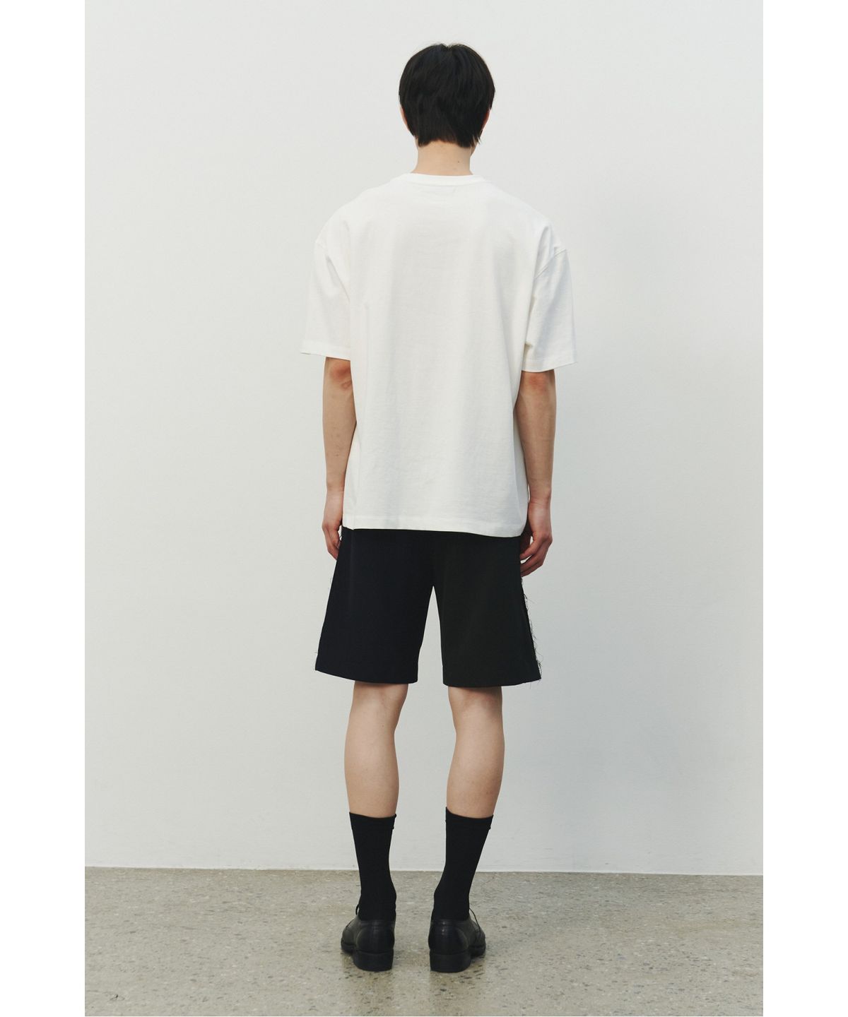 래코드(RECODE) Sleeve Patch T-shirt_RKTAM25618WHX