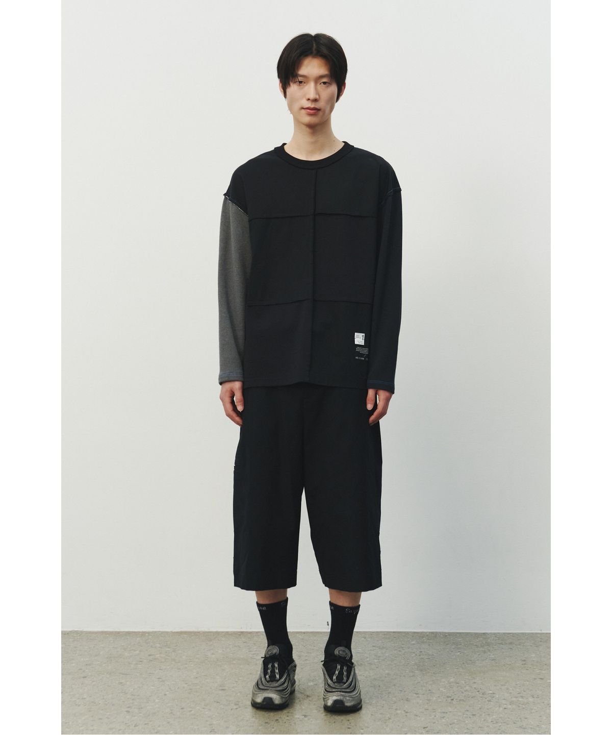 래코드(RECODE) Checkerboard Woven Top_RKTAS25614BKX