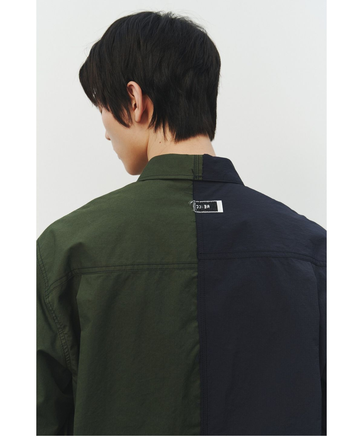 래코드(RECODE) Half Split Shirt_RKSAS25621KHX