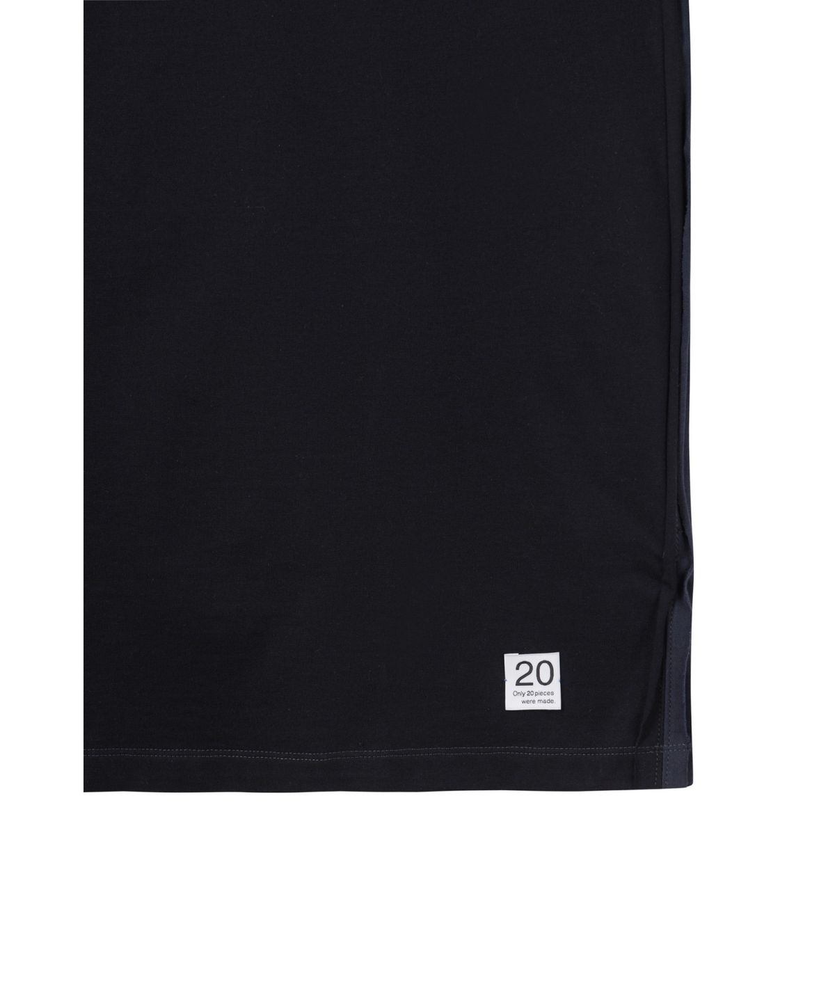 래코드(RECODE) Color Blocked T-shirt_RKTAM25619BKX