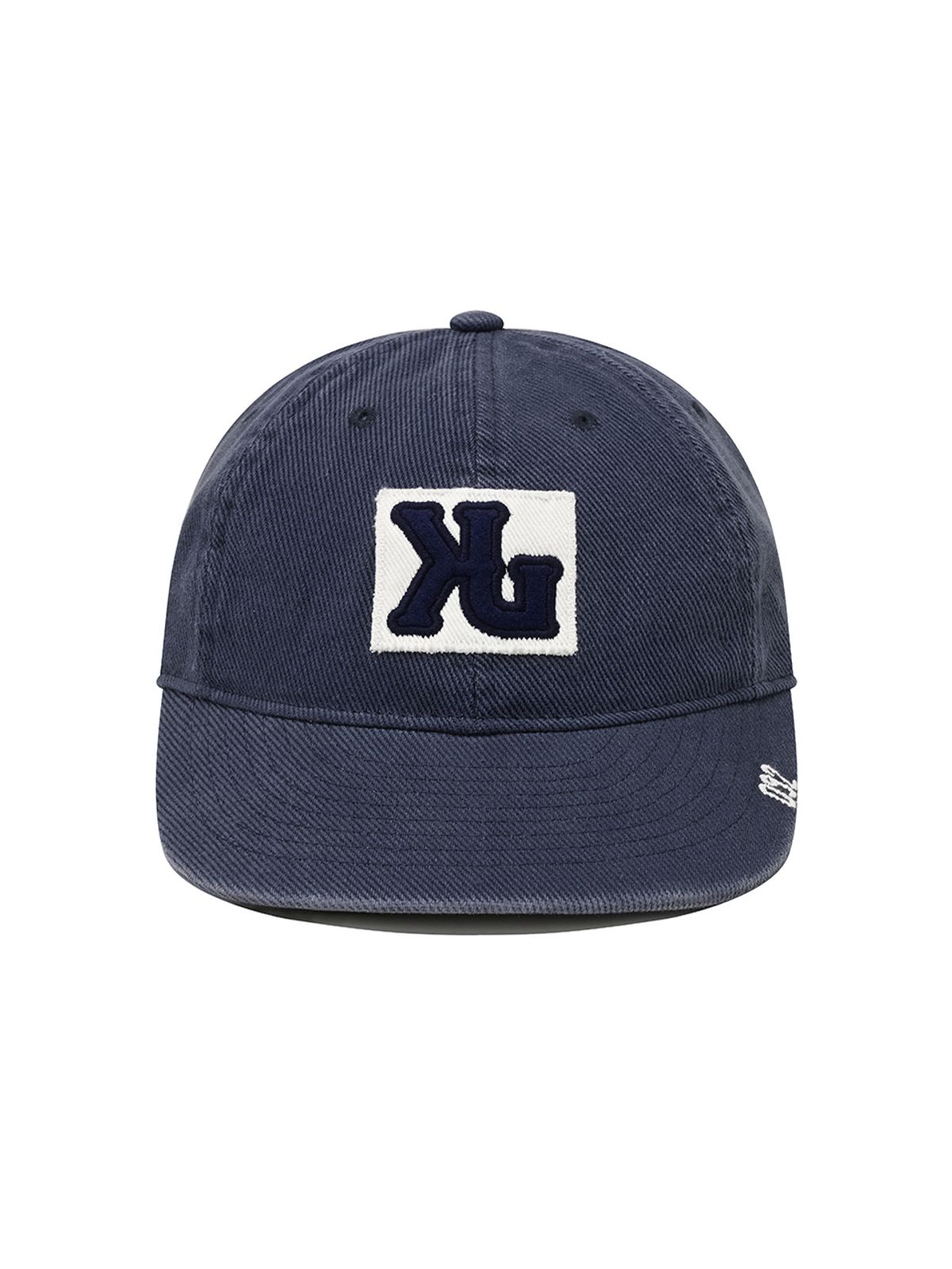 기준(KIJUN) KJ Emblem Cap UNISEX Navy