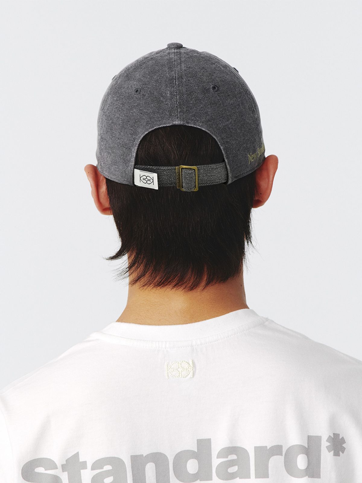 기준(KIJUN) K Symbol Cap UNISEX Charcoal