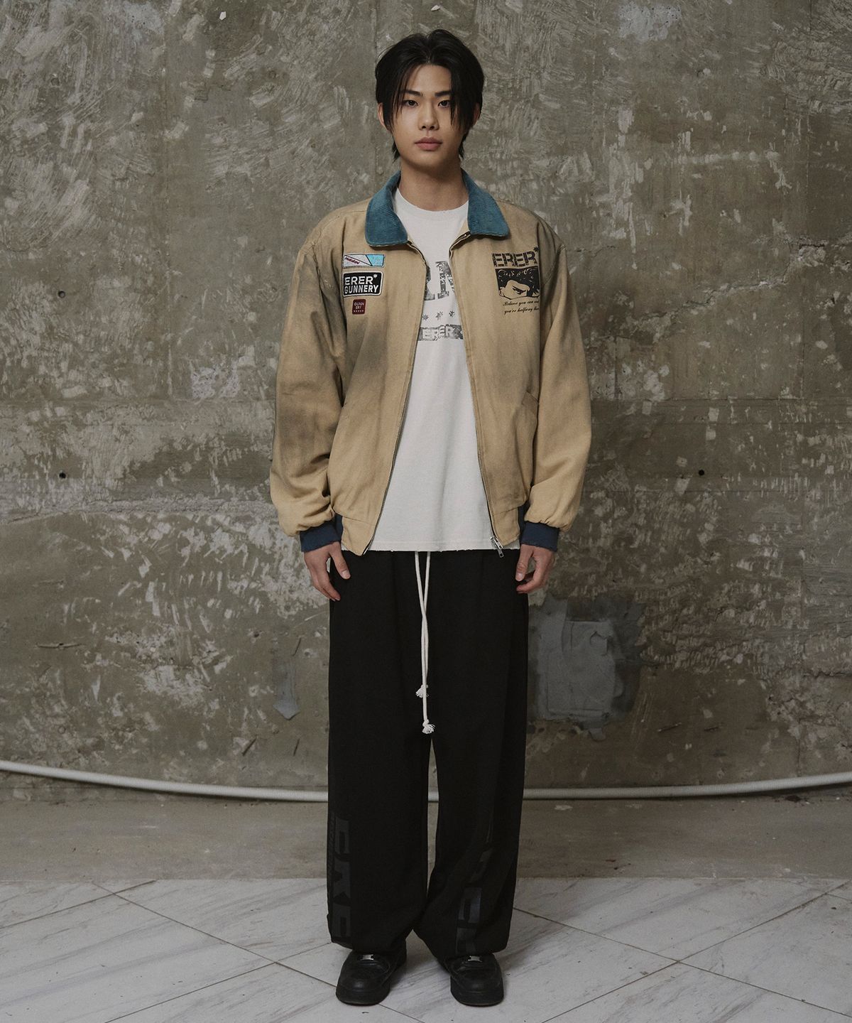 에르에르(ERER) [UN] Mechanic Vintage Jacket Beige