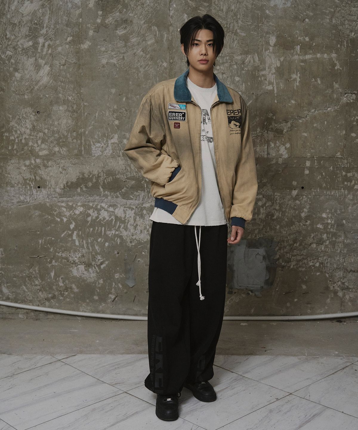 에르에르(ERER) [UN] Mechanic Vintage Jacket Beige