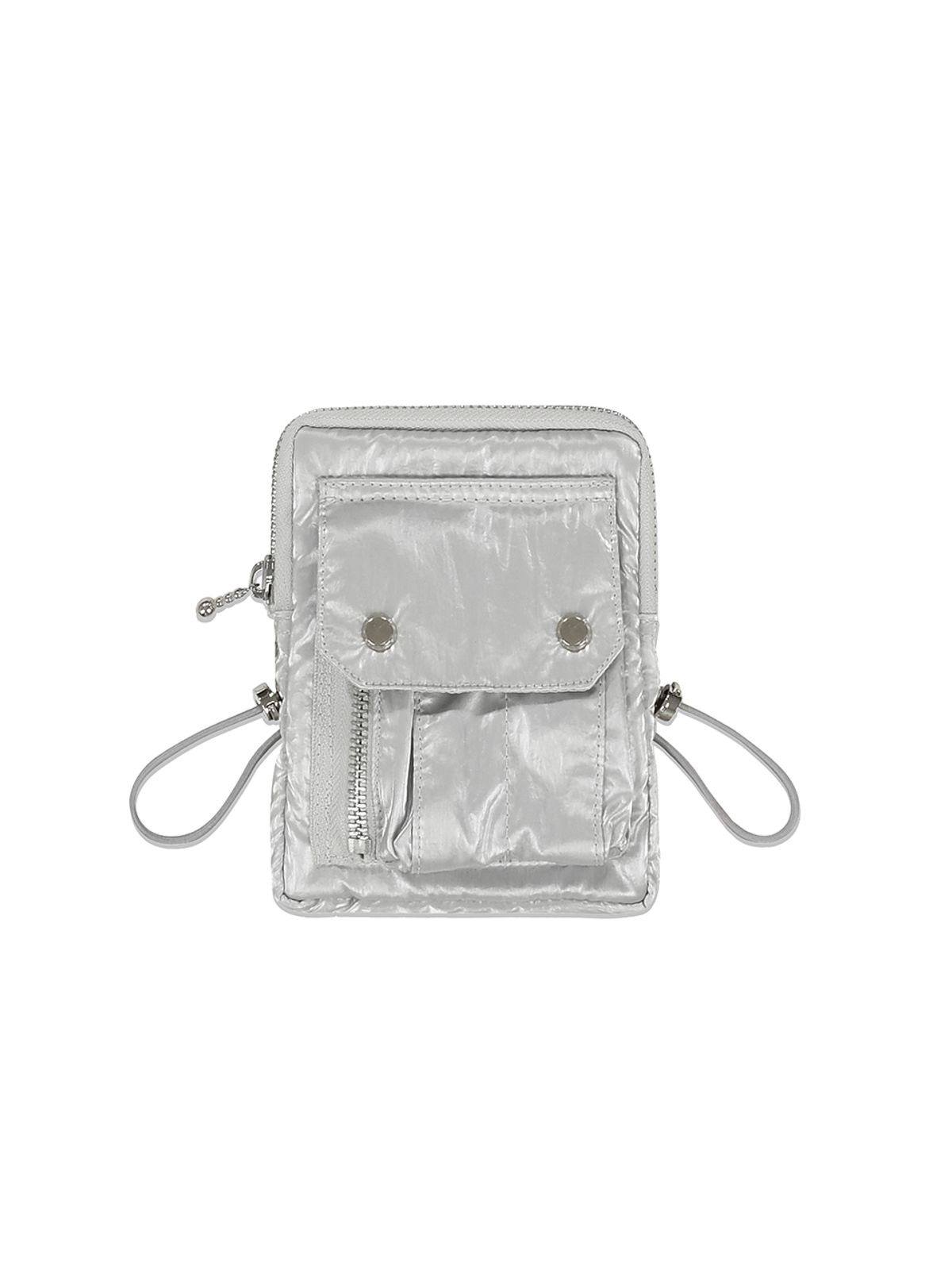 기준(KIJUN) Mini Bag Light Silver