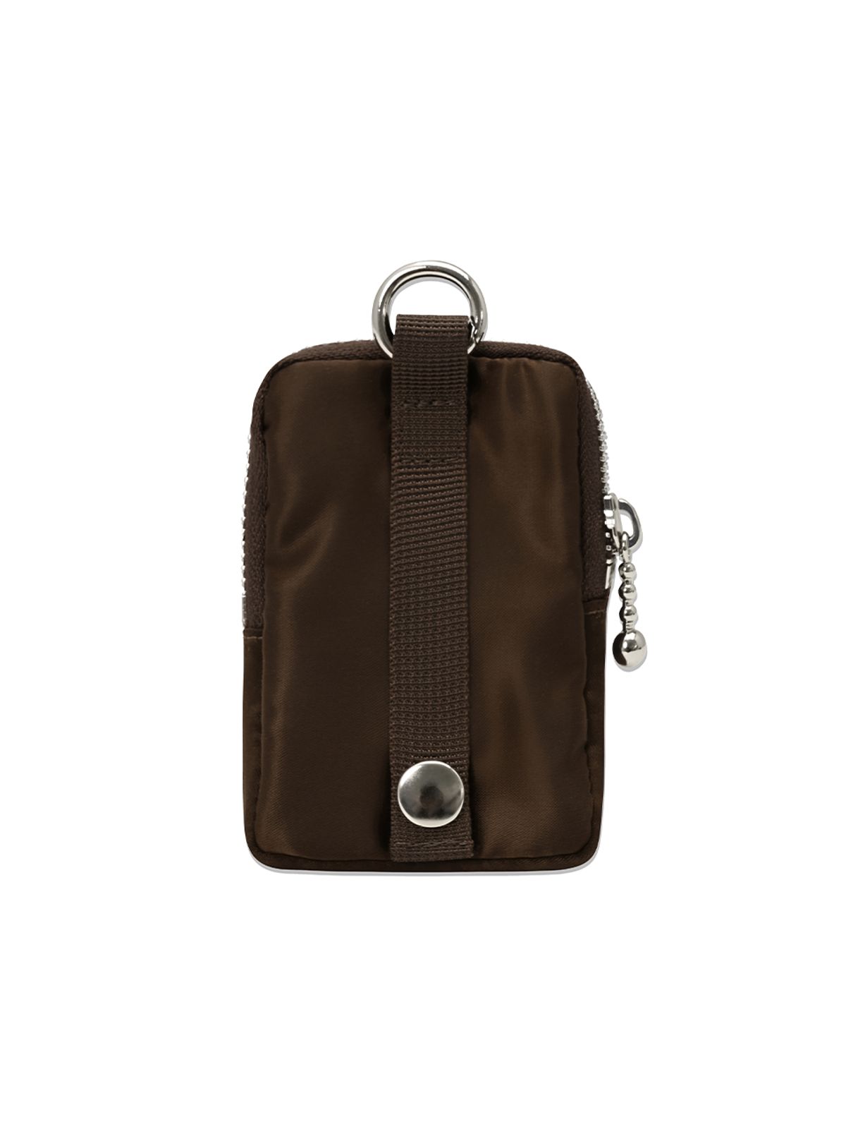 기준(KIJUN) Ellipsis Mini Pocket Brown