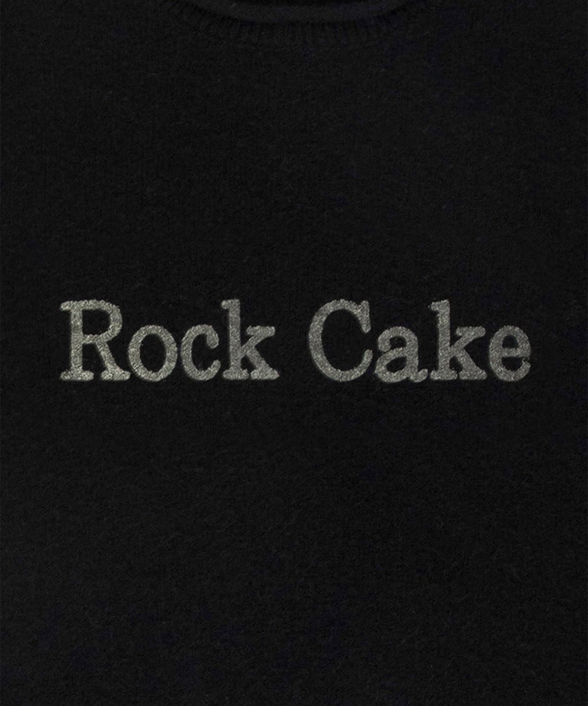 락케이크(ROCKCAKE) Stitch Line Round Knit - Black