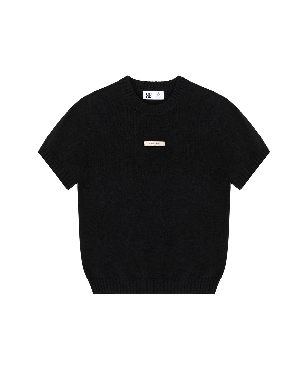 락케이크(ROCKCAKE) Beige Label Essential Knit - Black
