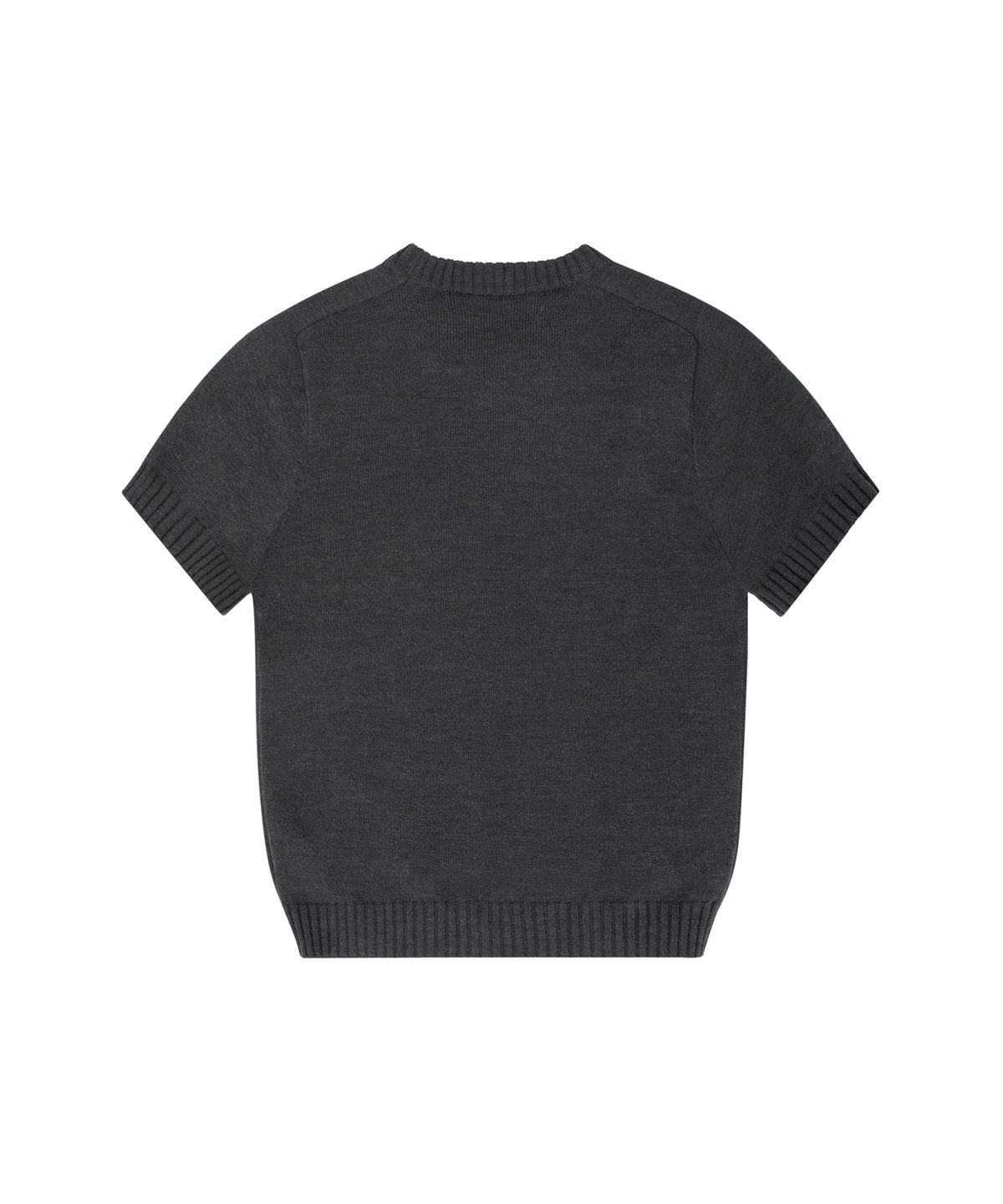 락케이크(ROCKCAKE) Beige Label Essential Knit - Charcoal