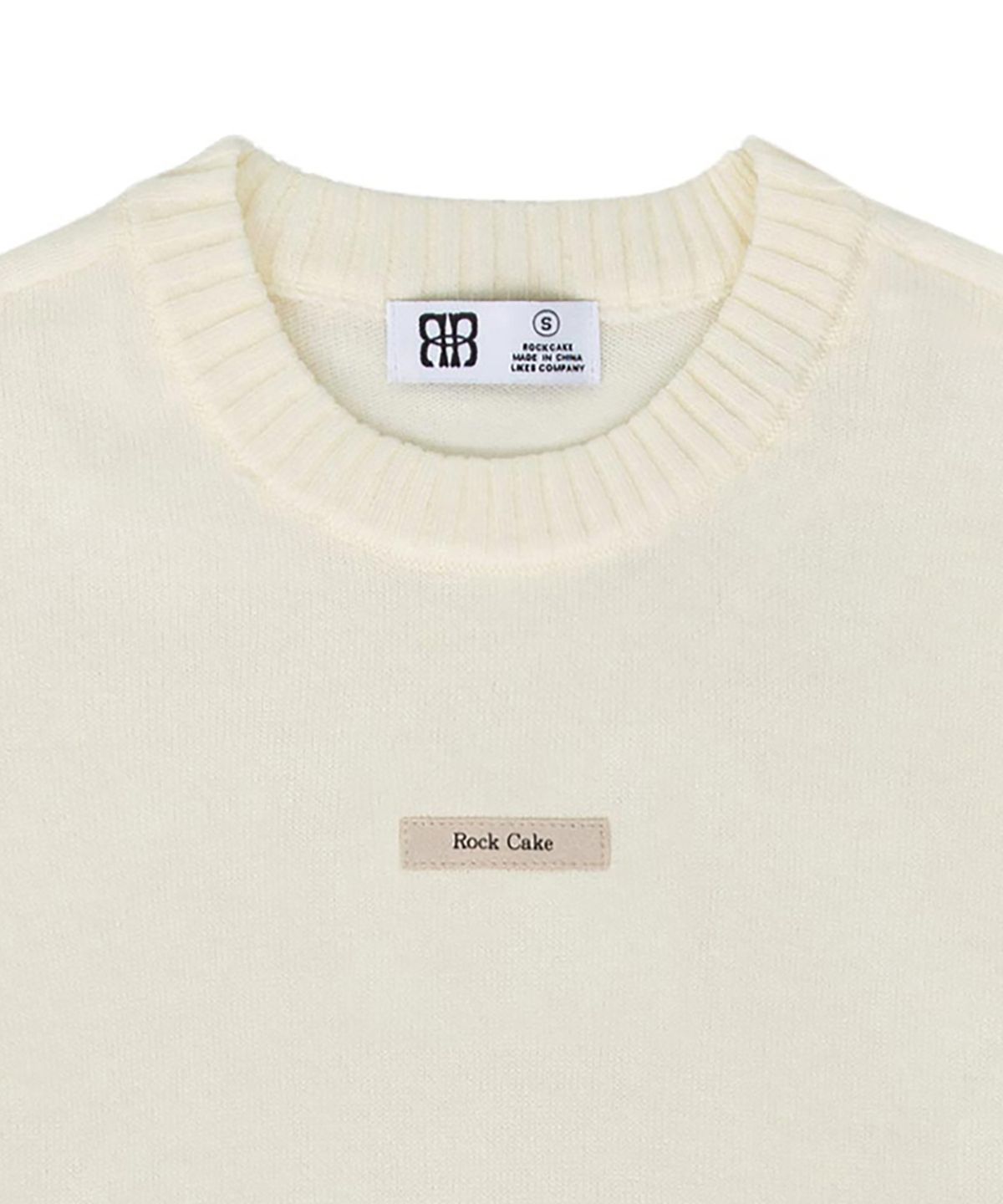 락케이크(ROCKCAKE) Beige Label Essential Knit - Ivory