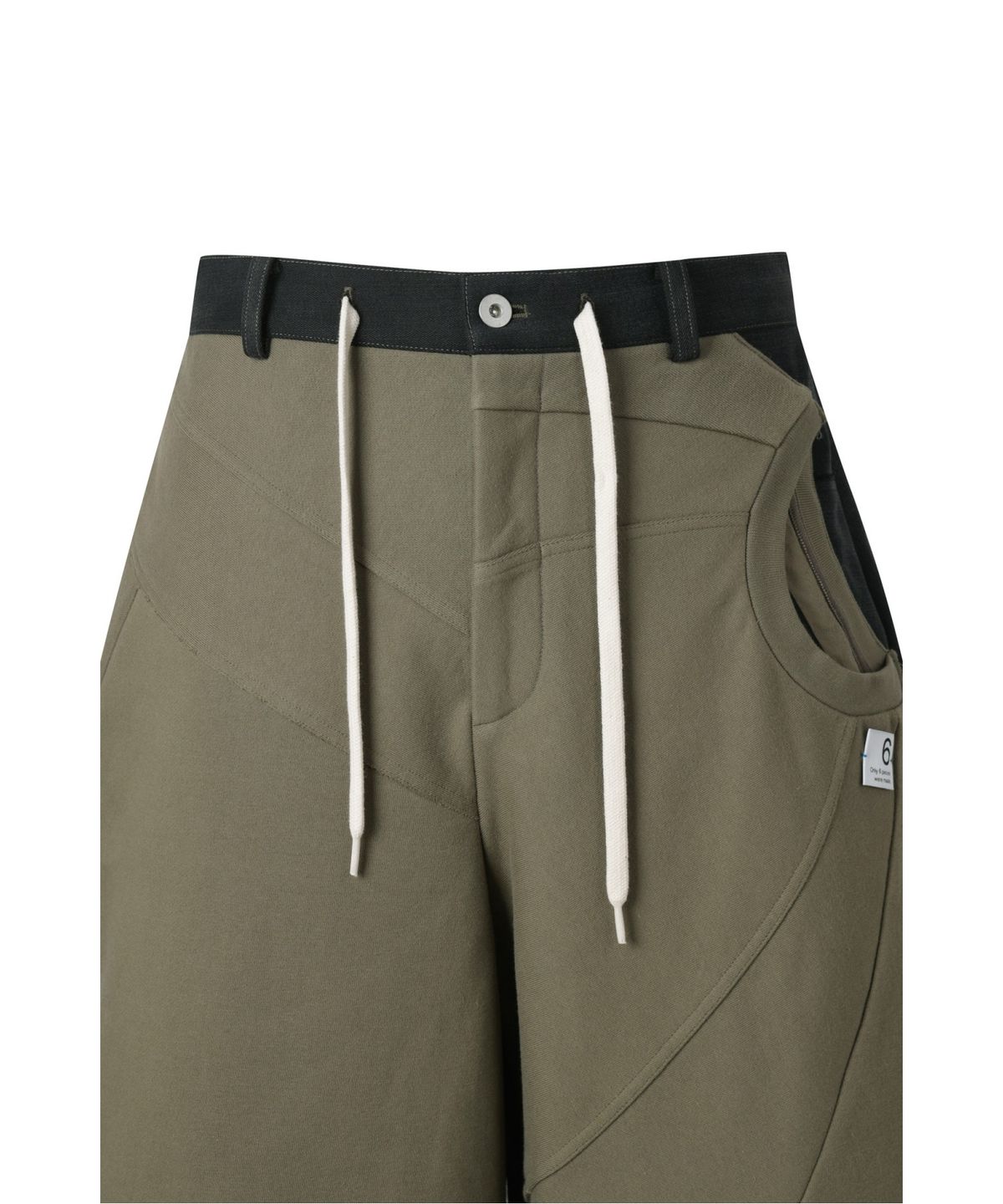 래코드(RECODE) Sweat Shirt Patch Pants_RKPAS25622KHX