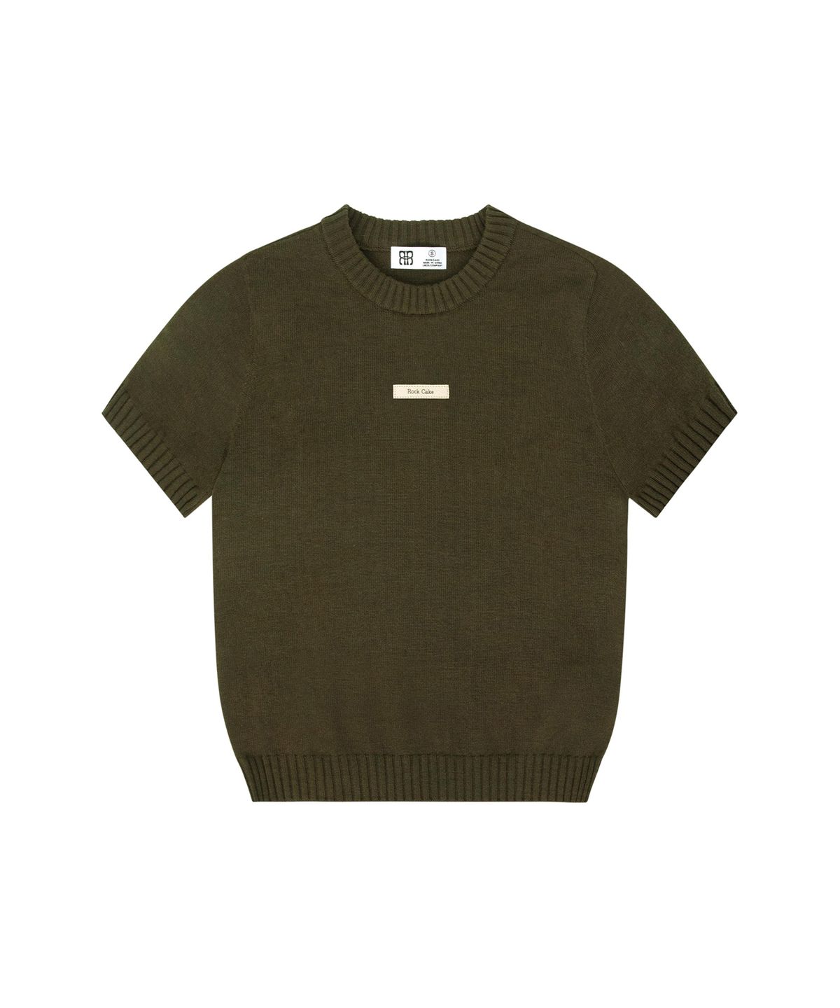 락케이크(ROCKCAKE) Beige Label Essential Knit - Khaki
