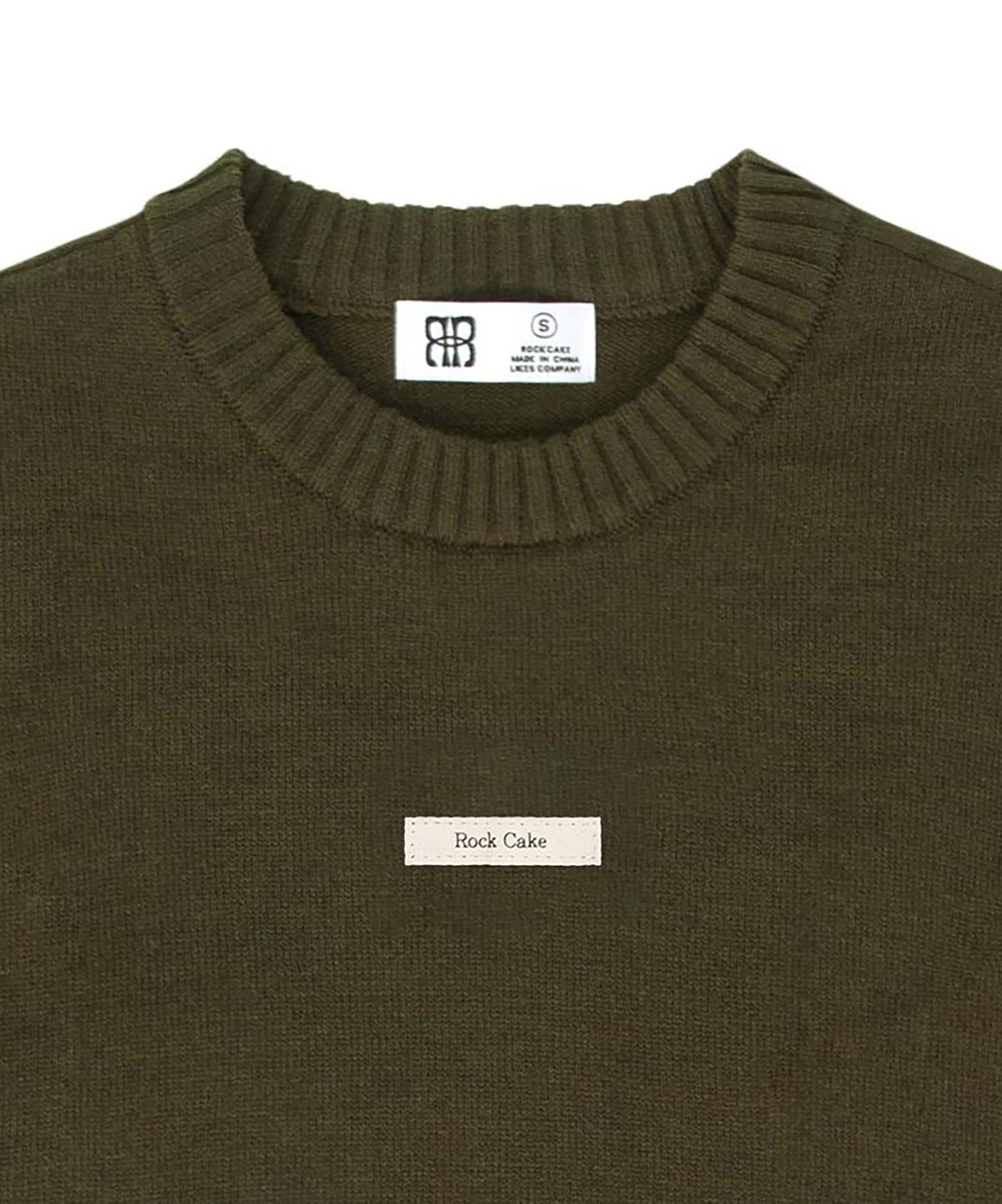 락케이크(ROCKCAKE) Beige Label Essential Knit - Khaki