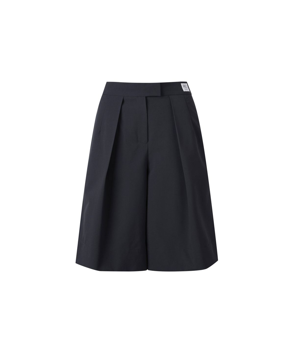 래코드(RECODE) Two Tuck Capri Pants_RQPAM25578NYX
