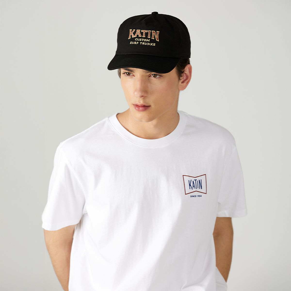 케이튼(KATIN) STADIUM 스냅백 - 블랙