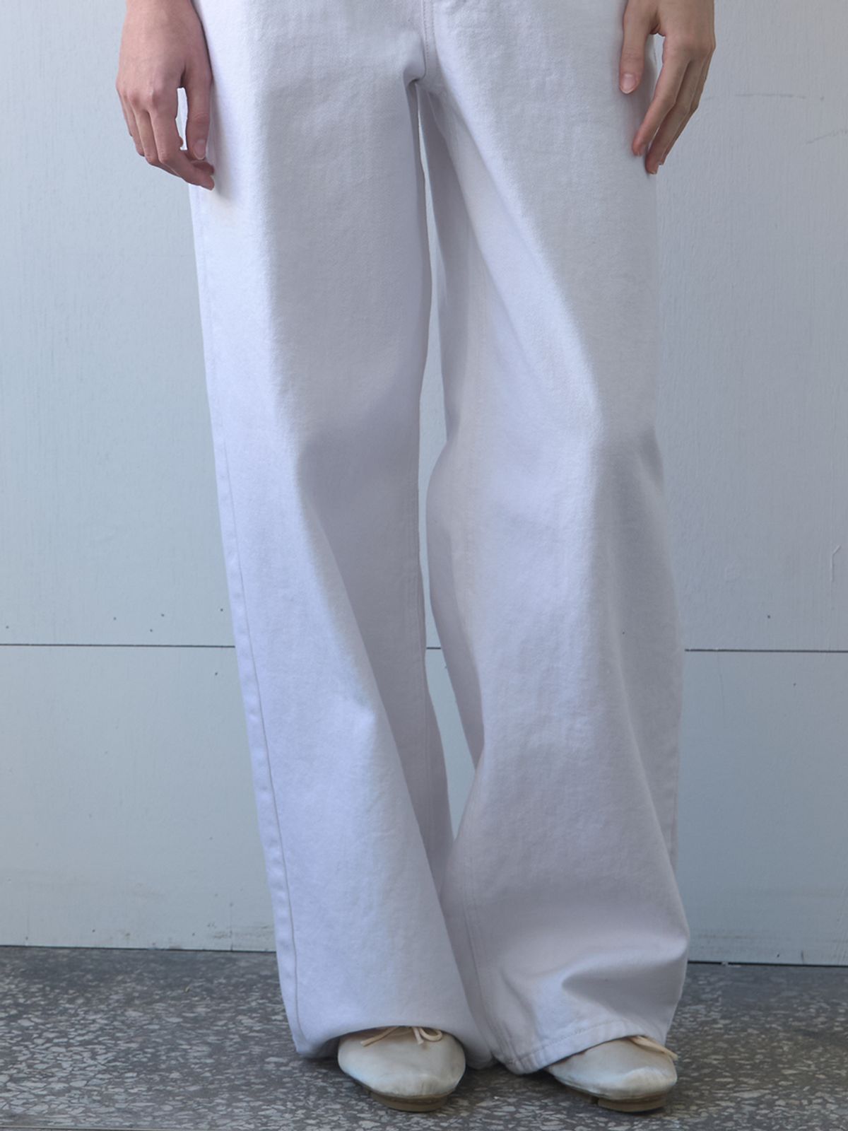 기준(KIJUN) Daily Essential Jeans Off-White