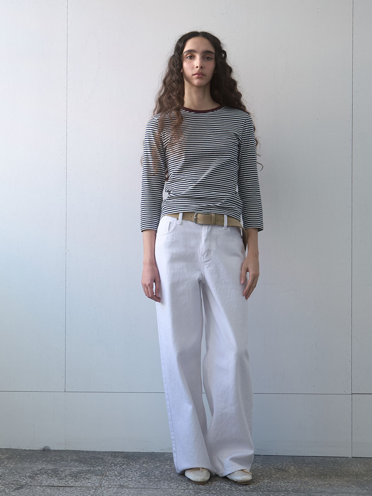 기준(KIJUN) Daily Essential Jeans Off-White