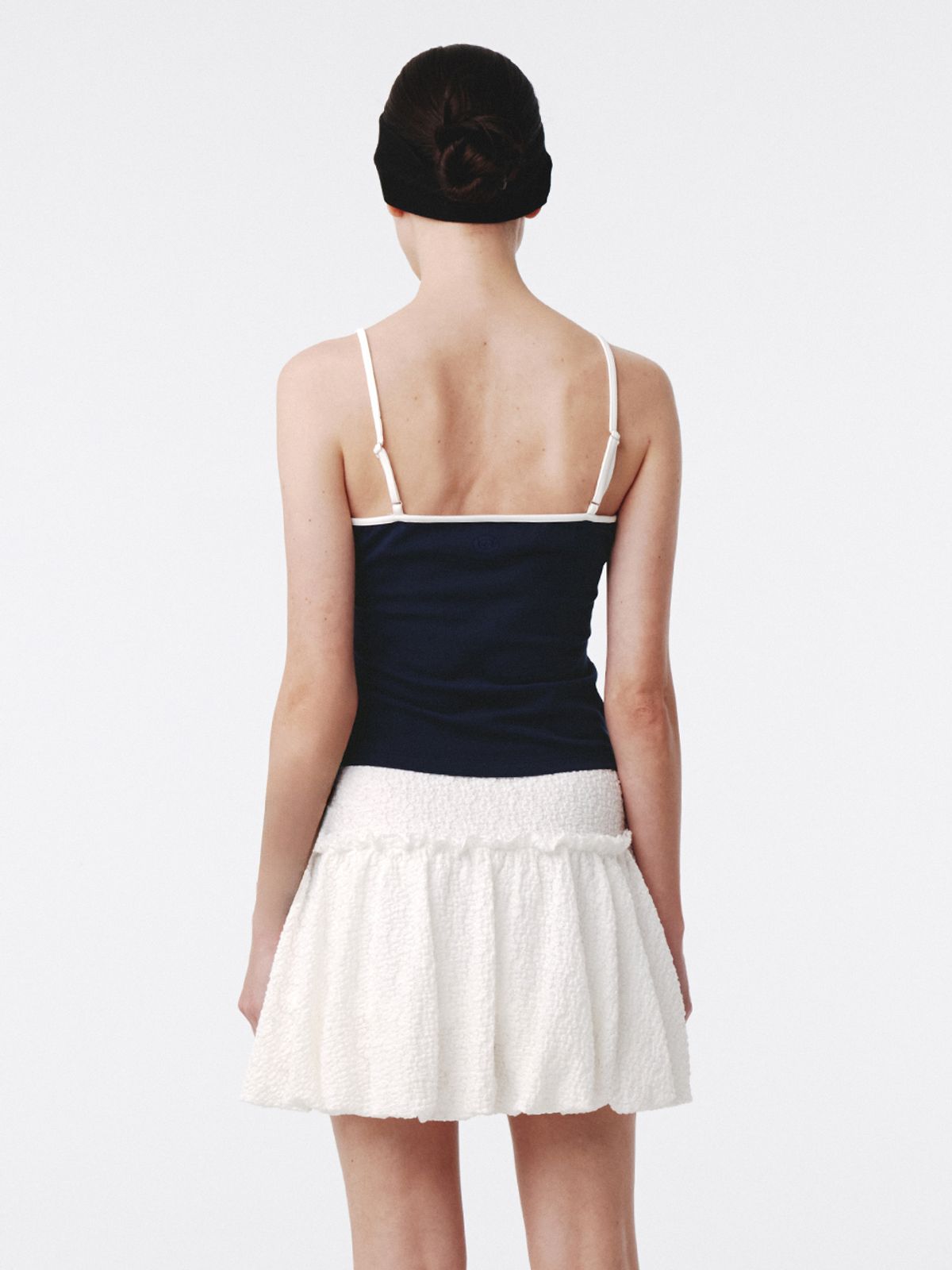 기준(KIJUN) Baby Tank Top Navy