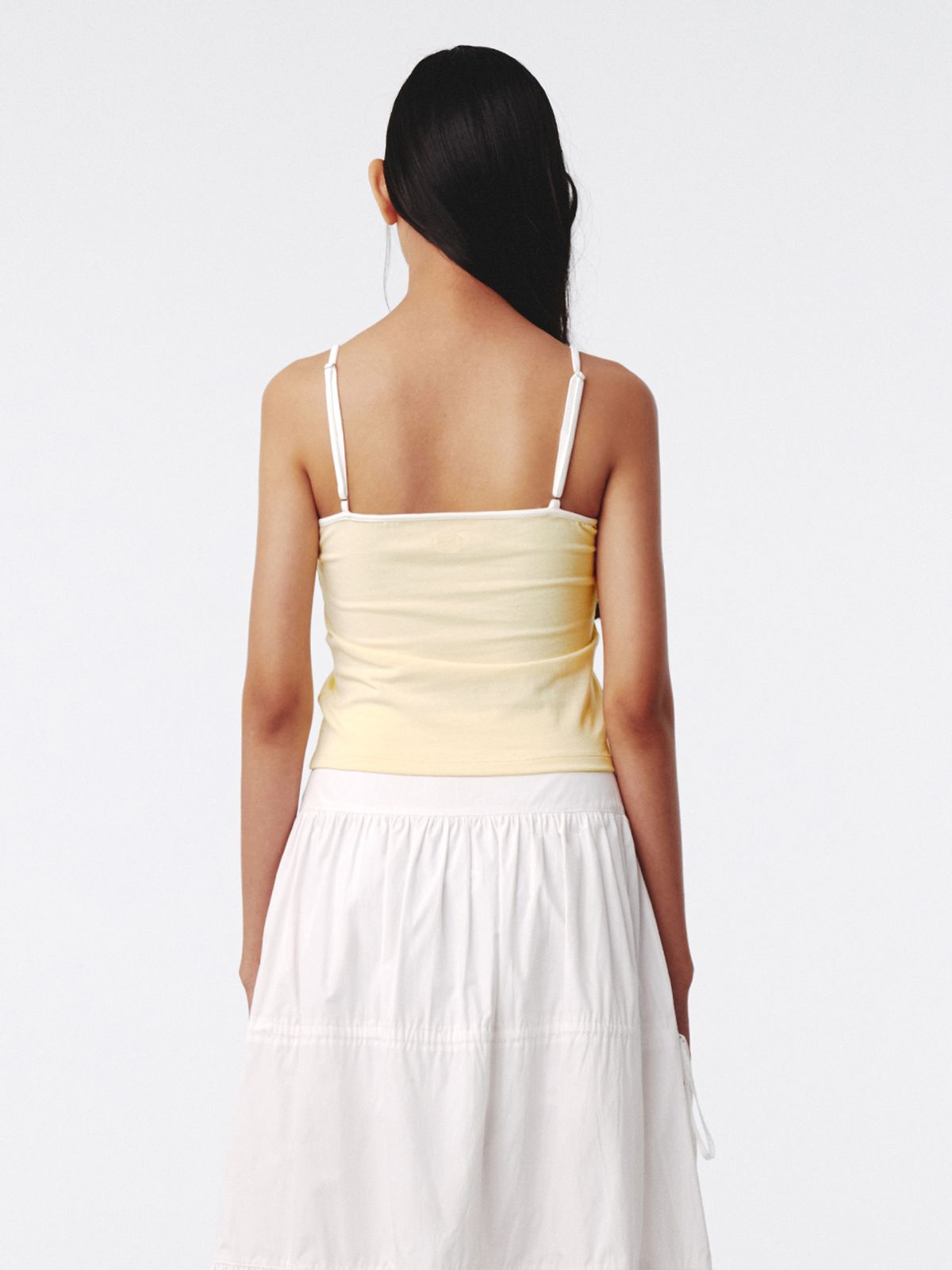 기준(KIJUN) Baby Tank Top Lemon