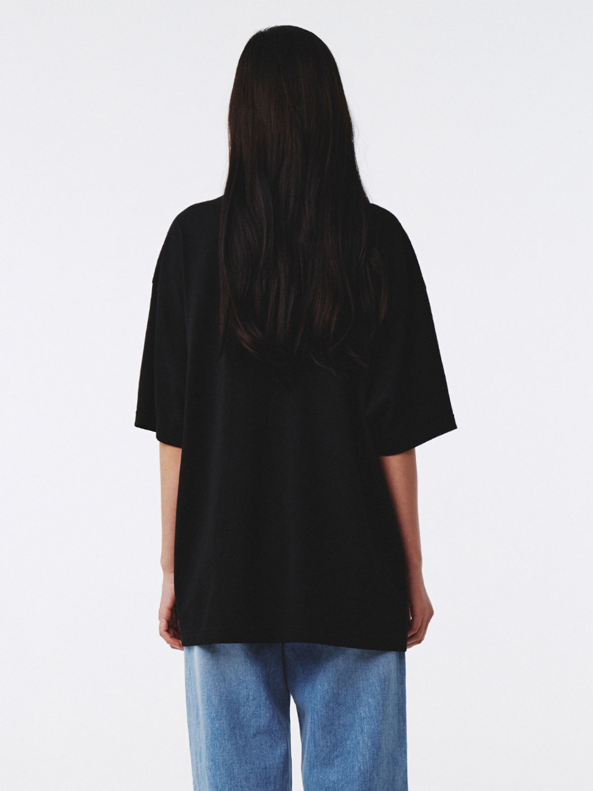 기준(KIJUN) Pegasus Oversized Tee UNISEX Black